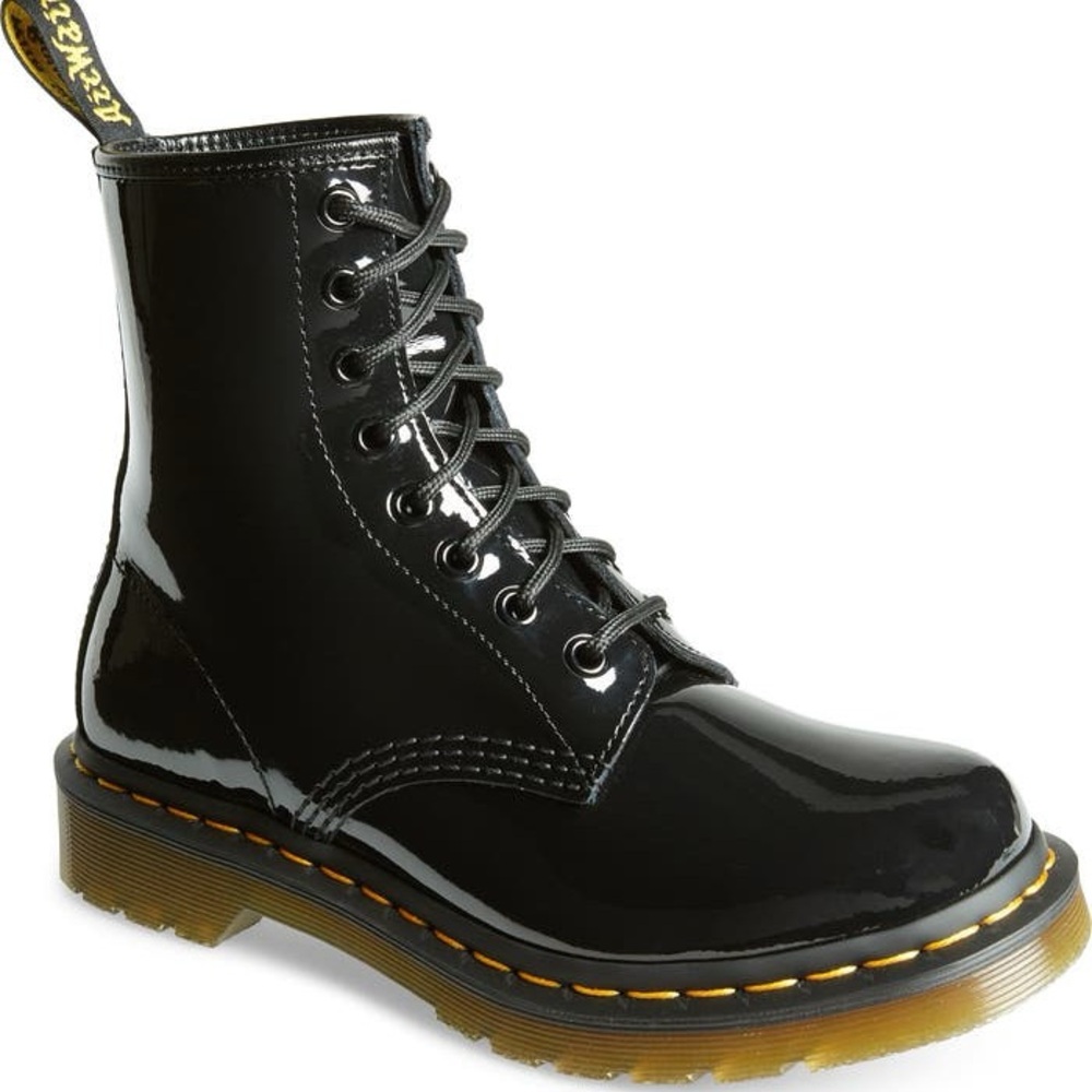 Doc Marten 1460 Patent Leather Boot Size 6